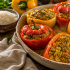 Фаршированные перцы с кускусом: простой рецепт для насыщенного ужина